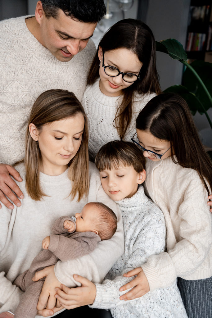 sesja zdjęciowa rodzinno-noworodkowa kraków