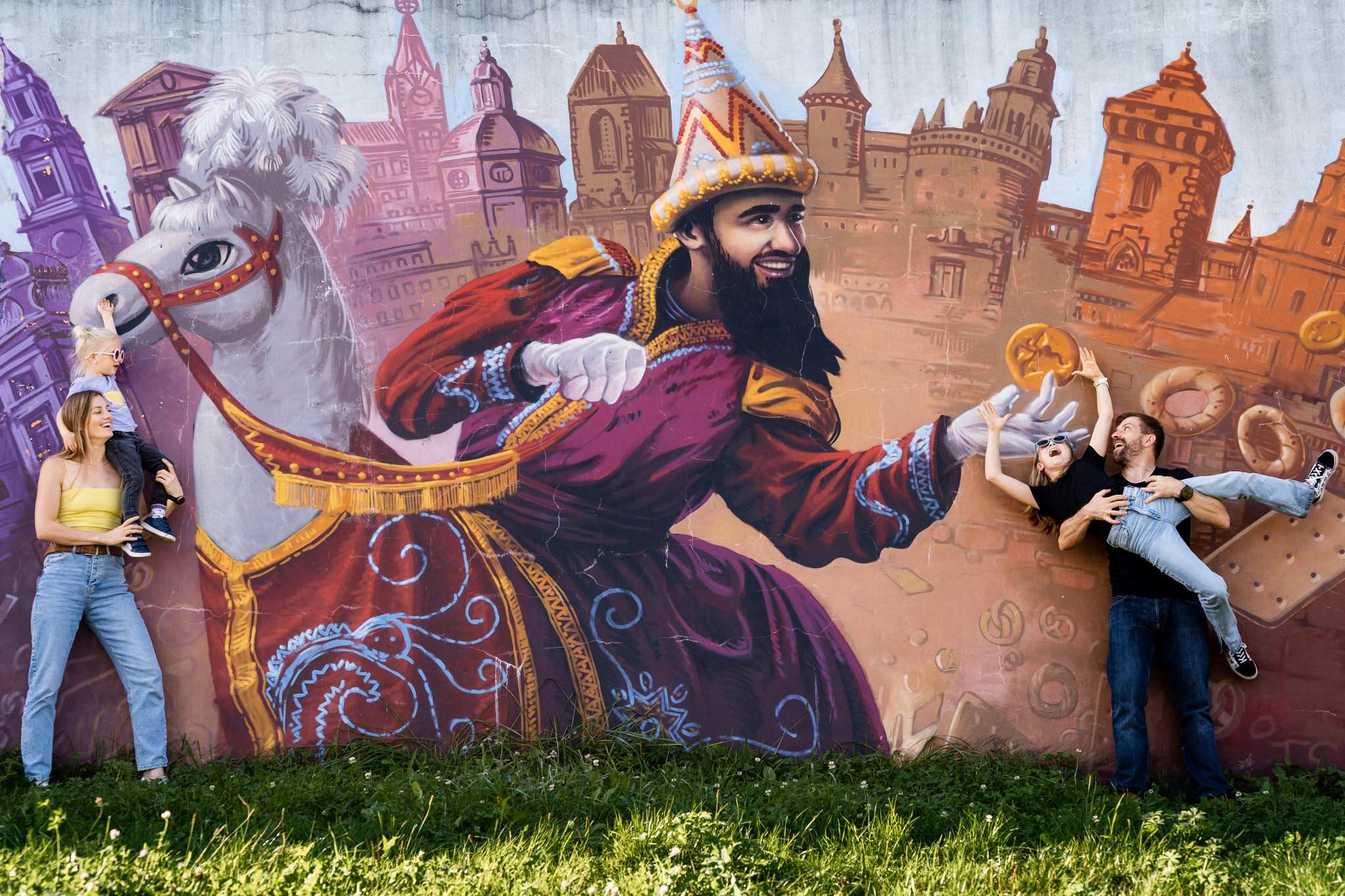 Miejska sesja rodzinna w Krakowie